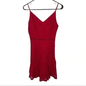 MIAMI Pink Lacey Sleeveless Dress